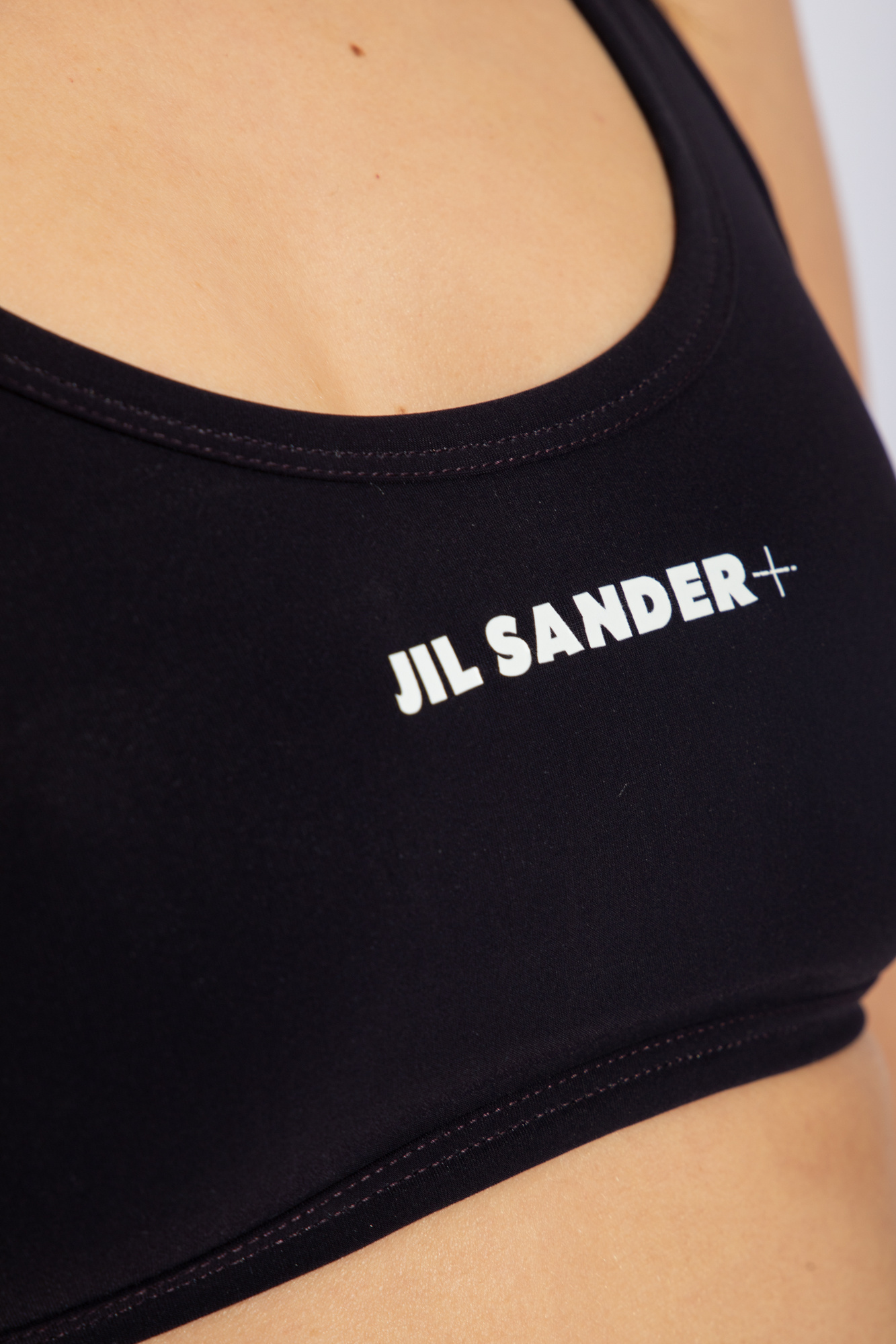 ビキニ JIL SANDER Women Swimsuit J40BR0004 BLACK Black Bikini top with logo JIL SANDER+ - Vitkac Canada